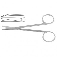 Metzenbaum Dissecting Scissor / Opreating Scissor Curved - Blunt/Blunt Stainless Steel, 11.5 cm - 4 1/2"